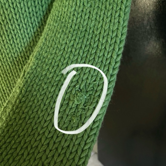 Vintage Abercrombie wool knitted full zip up hooded sweater - Picture 11 of 11